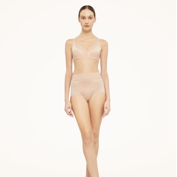 NWT Wolford Sheer Touch Control Panty in Rosepowder Sz 6 - Picture 1 of 6